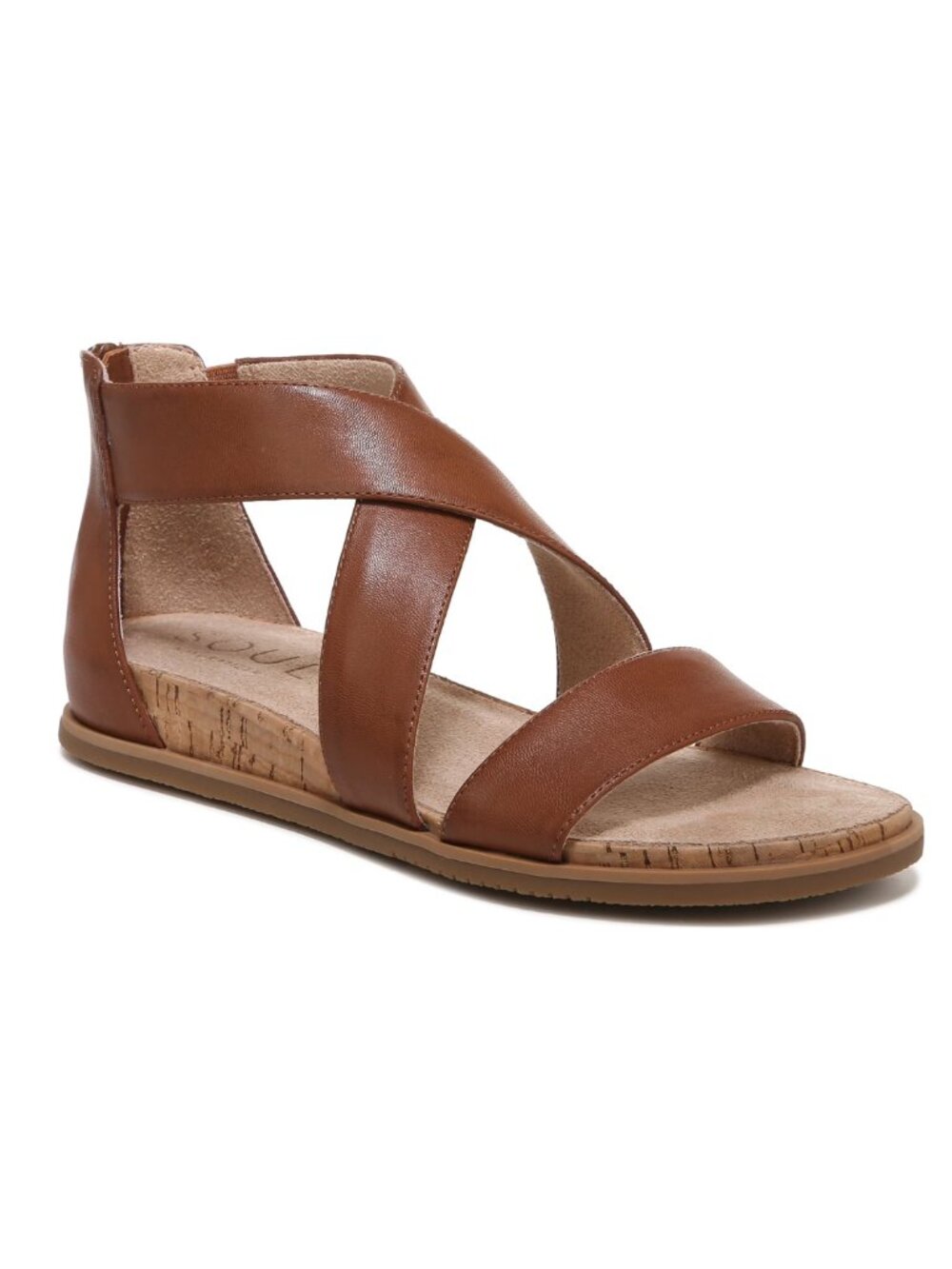 SOUL Naturalizer Cindi Gladiator Boho Sandals Brown Size 9.5W